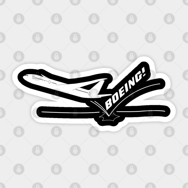 Boeing! Sticker by Arkadius